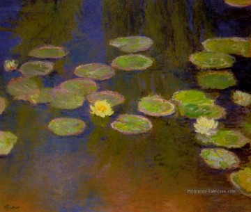  impressionnistes tableau - WaterLilies Claude Monet Fleurs impressionnistes